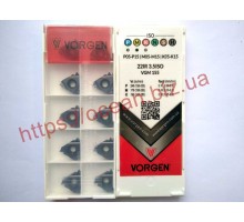 Твердосплавна пластина різьбова 22IR 3.5ISO VGM155 для внутрішньої різьби VORGEN